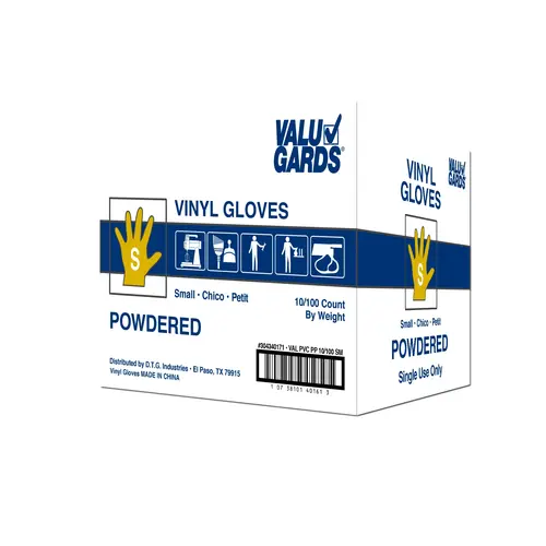 GLOVE VINYL VALUGARD POWDERED SMALL