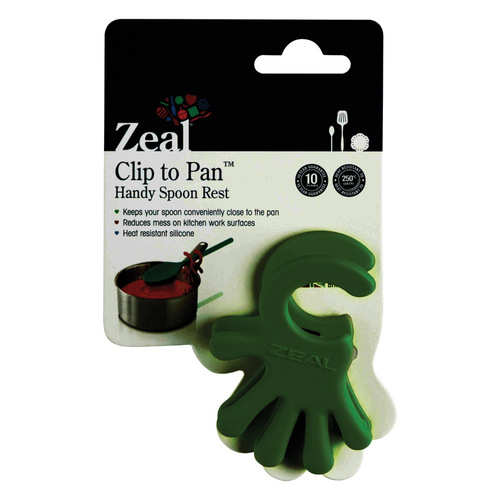 Zeal J148 DISP Clip to Pan Spoon Rest Silicone