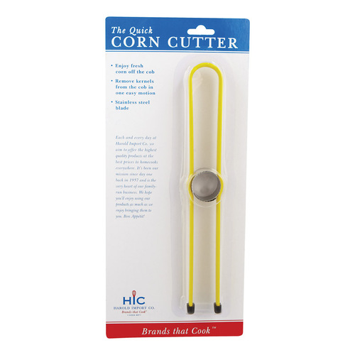 Corn Cutter Yellow Stainless Steel Yellow