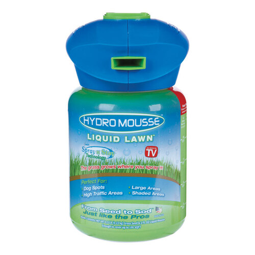 Hydro Mousse 15000 Grass Seed Liquid Lawn Fine Fescue Grass Full Sun 0.5 lb