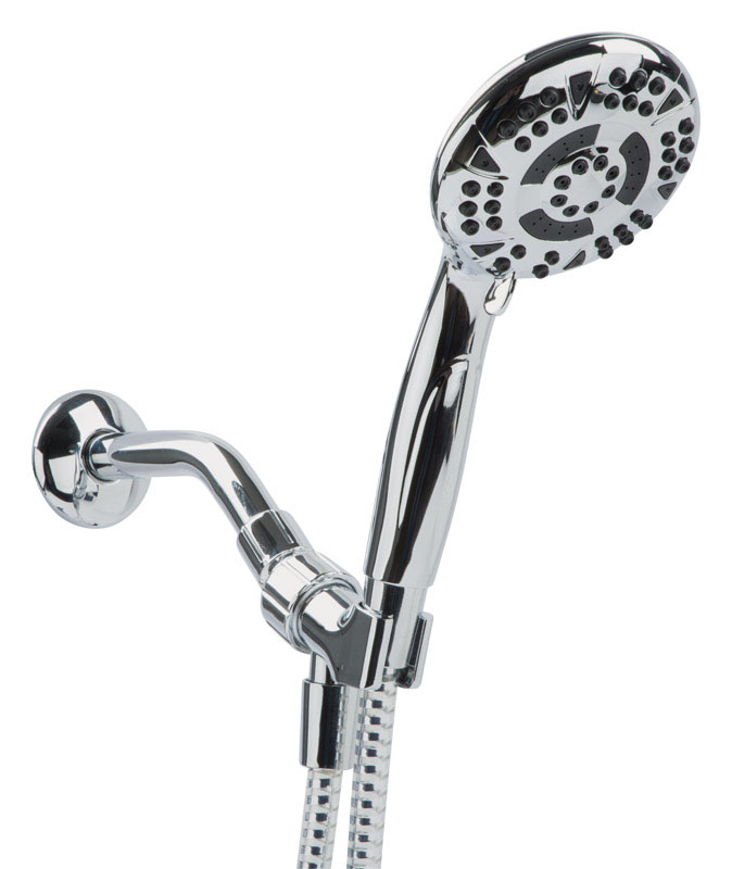 OakBrook 520 A5141CCP-WS Handheld Showerhead Chrome PVC 5 settings 1.8 gal Chrome