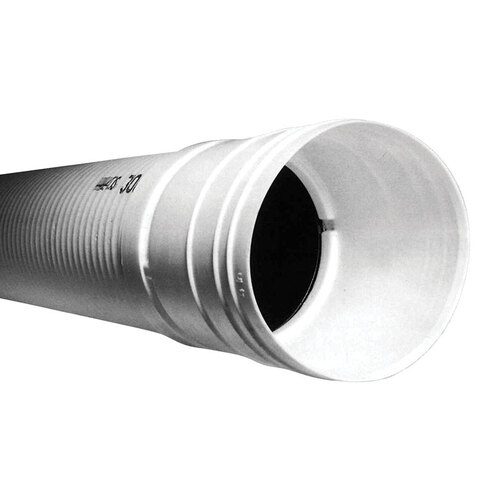 Advance Drainage Systems 4705612 Sewer and Drain Pipe 3" D X 10 ft. L Polyethylene