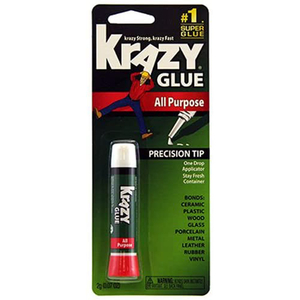 Krazy Glue 1017806 All Purpose Super Glue Skin Guard High Strength Glue 2 gm