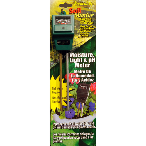 pH Meter Soil Master Analog Green - pack of 12