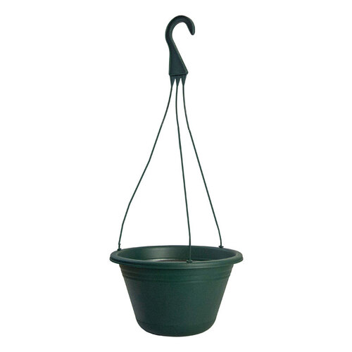 Rugg AH10-FG Hanging Basket Polyresin Green Green