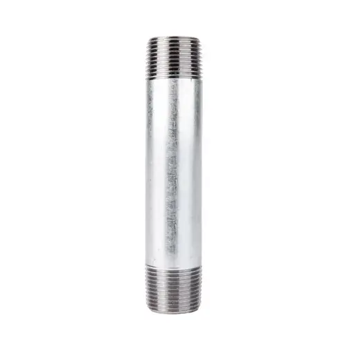 Nipple 3/4" MIP each T X 3/4" D MIP Galvanized Steel 5" L Galvanized - pack of 5