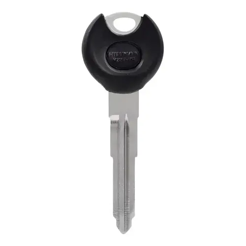 Key Blank Automotive MZ27PH Double For Mazda Black/Silver