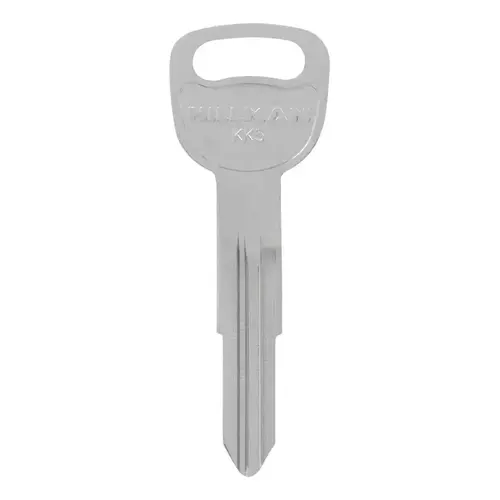 Key Blank Automotive KK5 Double For Kia Silver - pack of 10