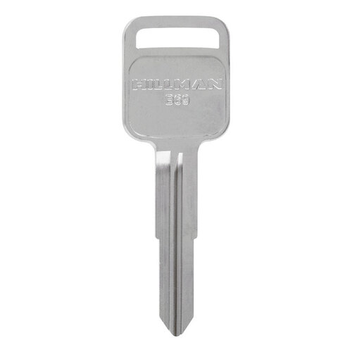 Key Blank Automotive Double For GM Silver - pack of 10