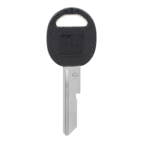 Key Blank Automotive Single For GM Black/Silver