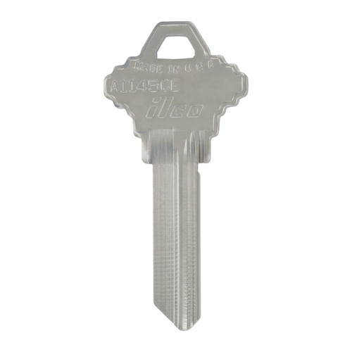 Universal Key Blank Traditional Key House/Office Single For Schlage - pack of 10