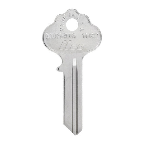Hillman 85424-XCP10 Key Blank Traditional Key House/Office 1054 WR2 Double Silver - pack of 10