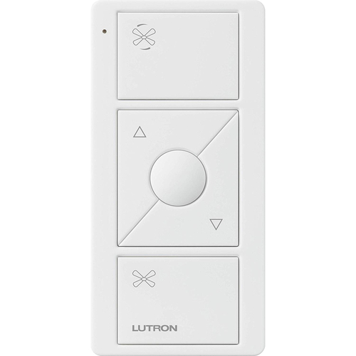 Lutron PJ2-3BRL-WHF01R Fan Control Pico Remote Smart-Enabled White White