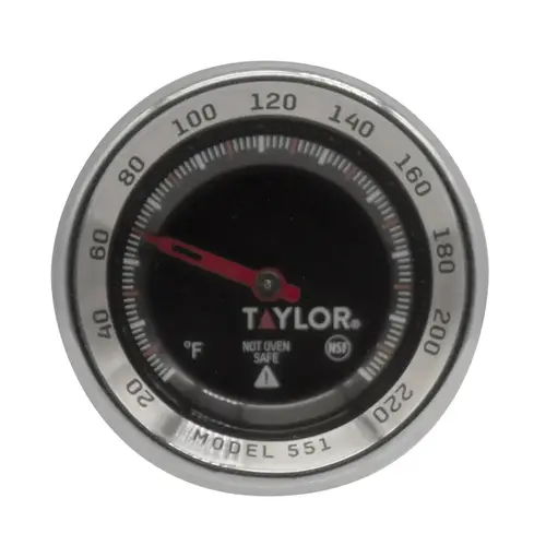 Meat Thermometer Instant Read Analog Silver