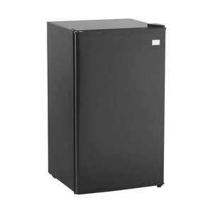 Avanti 6274468 Compact Refrigerator 3.3 ft Black Stainless Steel 110 W Black
