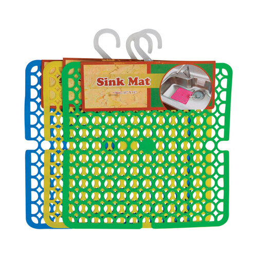 Diamond Visions 011375 Sink Mat Assorted Plastic Assorted