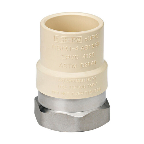 Homewerks Worldwide 1” CPVC Schedule 40 Slip Union – 1 In. Dia. Slip X Slip Fitting, UPC 820633953470