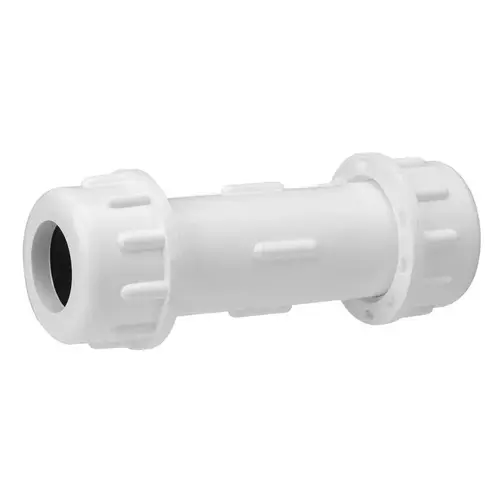 Coupling Schedule 40 1-1/2" Compression X 1-1/2" D Compression PVC