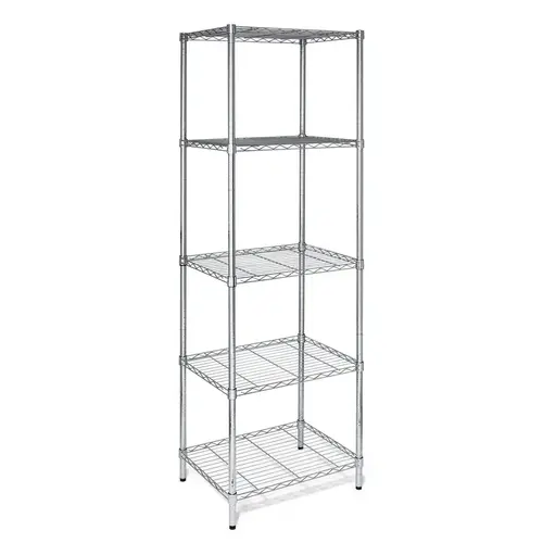 Honey-Can-Do SHF-01054 Multi Rack Shelving Unit 72" H X 24" W X 18" D Steel Silver