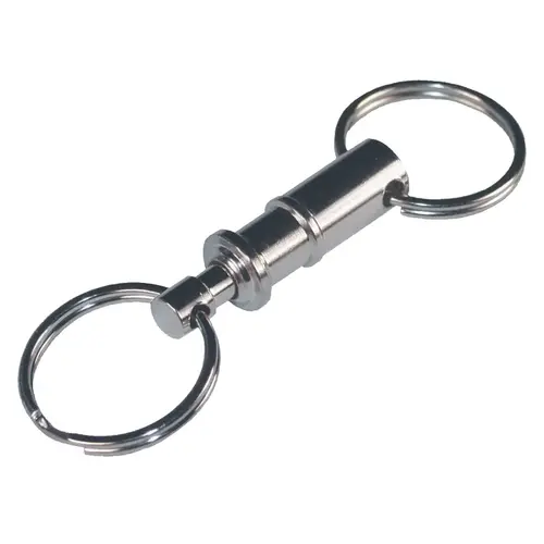 Key Chain Metal Silver Valet Silver