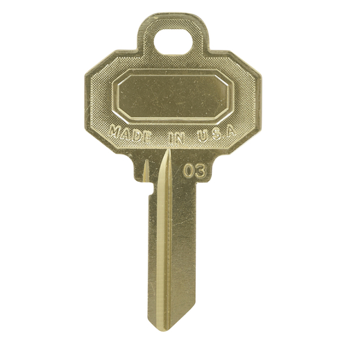 Universal Key Blank Traditional Key House/Office Single For Baldwin - pack of 10