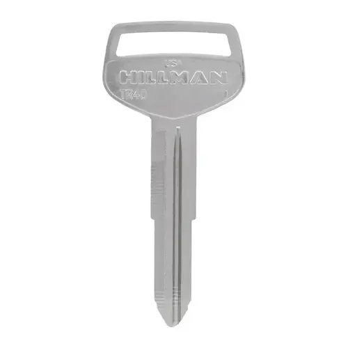 Key Blank Automotive Double For Toyota Silver - pack of 10