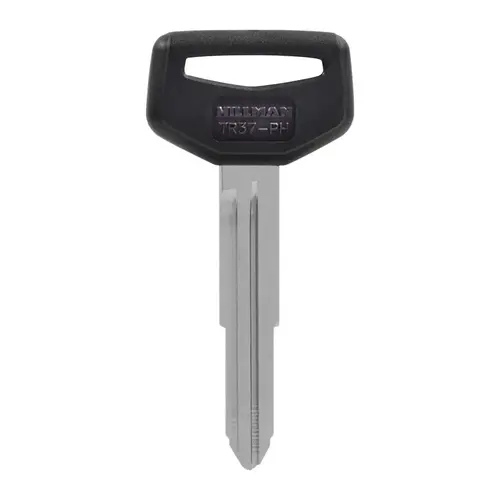 Key Blank Automotive Double For Toyota Black/Silver