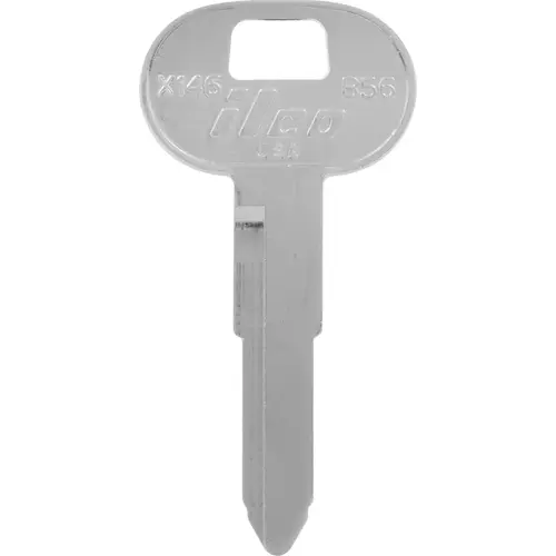 Key Blank Automotive B56 Double For GM Silver - pack of 10