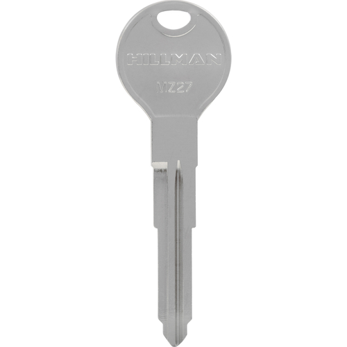 Key Blank Automotive MZ27 Double For Mazda Silver - pack of 10