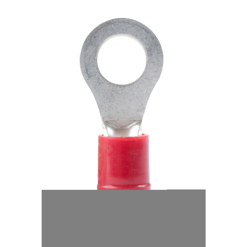 Ring Terminal 22 AWG Insulated Red Red