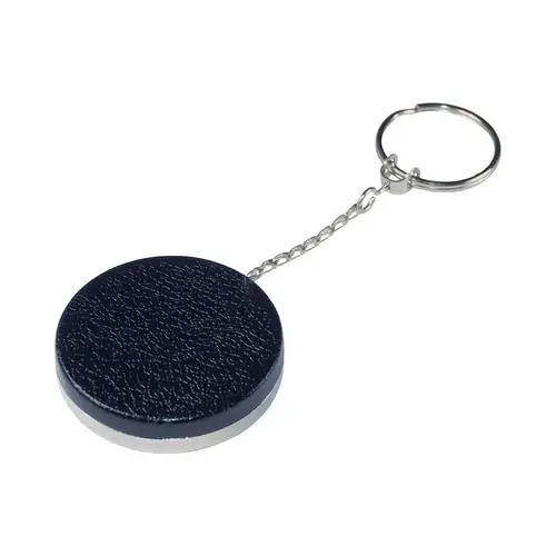 Key Chain Metal Silver Retractable Silver