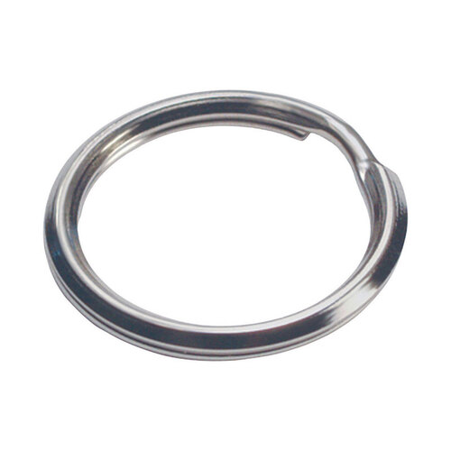 Key Ring 1-1/8" D Tempered Steel Multicolored Split Rings/Cable Rings Multicolored