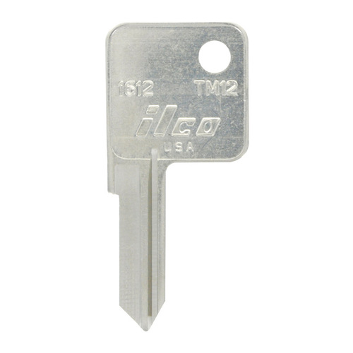 Universal Key Blank Trimark Key House/Office 1612 TM-12 Single Silver - pack of 10