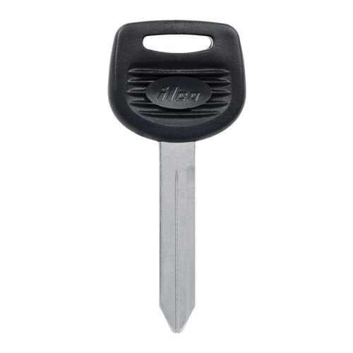 Key Blank Traditional Key Automotive Double For Freightliner Black/Silver - pack of 5