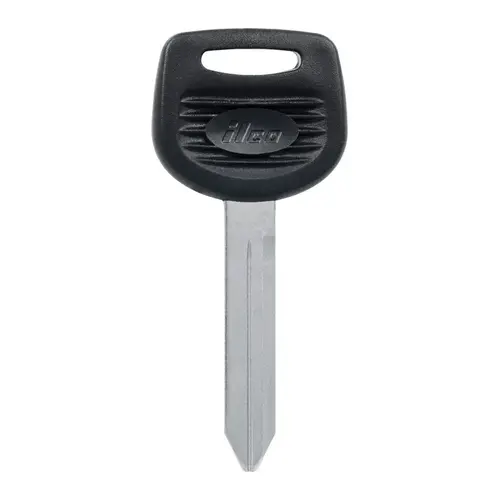 Key Blank Traditional Key Automotive Double For Freightliner Black/Silver