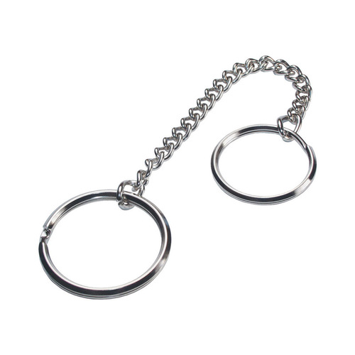 Key Chain Metal Silver Belt Hooks/Pocket Chains Silver