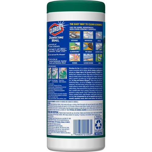 Clorox Disinfectant Fresh Scent Can Wipes, 35 Count