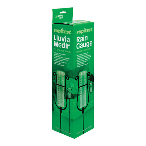 Luster Leaf 1640 Rain Gauge Stake 2.9" W X 2.9" L Clear