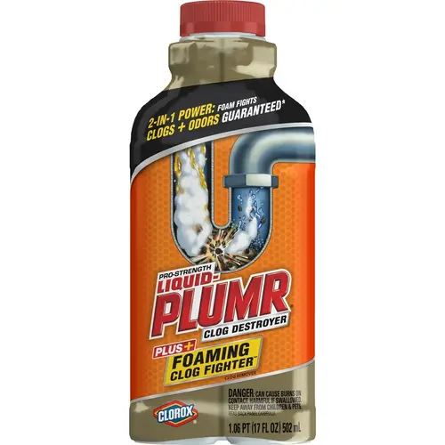 Liquid Plumr Pro-Strength Foaming Clog Fighter 12/17fo