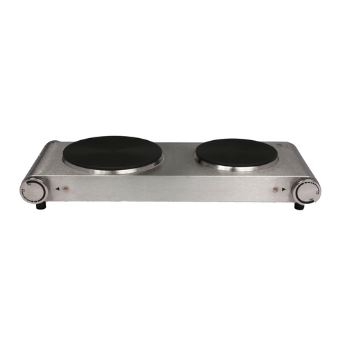 Nesco DB-02 Table Top Burner 2 burner Metallic