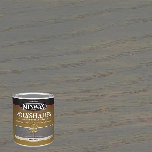 Minwax 613984444 Stain and Polyurethane Finish Polyshades Semi