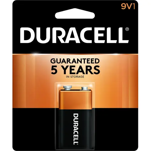 DURACELL COPPERTOP 9 VOLT 1 PACK