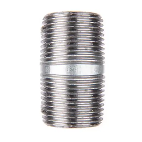 Nipple 1/2" MIP each T X 1/2" D MIP Galvanized Steel 1-1/2" L Galvanized - pack of 5