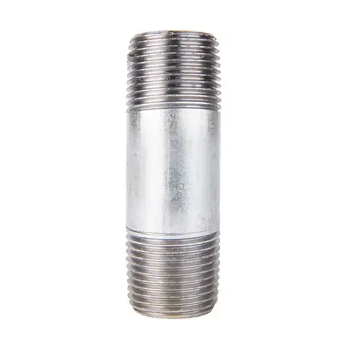 Nipple 1/8" MIP each T X 1/8" D MIP Galvanized Steel 2-1/2" L Galvanized - pack of 5