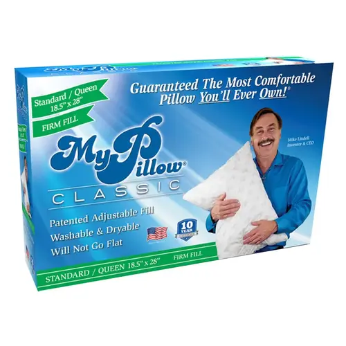 My Pillow 7859-4 Pillow My As Seen On TV Firm Classic Queen Foam White