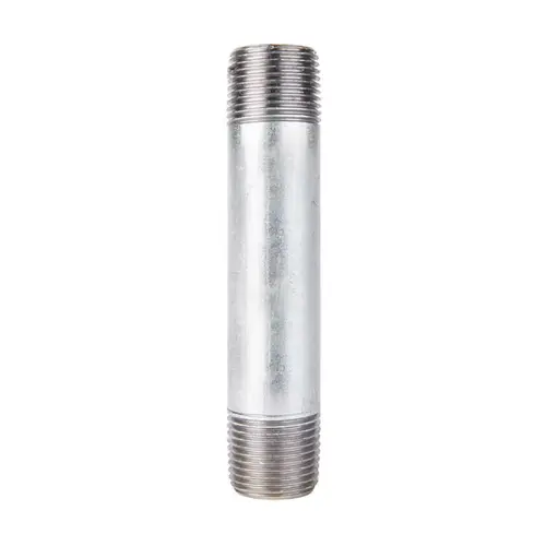 Nipple 1/2" MIP each T X 1/2" D MIP Galvanized Steel 4" L Galvanized - pack of 5