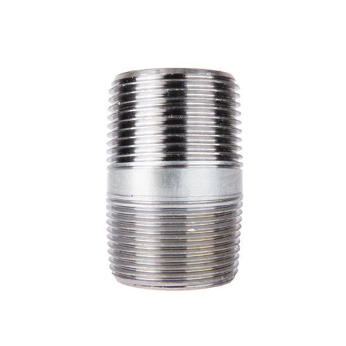 Nipple 1-1/2" MIP each X 1-1/2" D MIP in. Galvanized Steel 2-1/2" L Galvanized