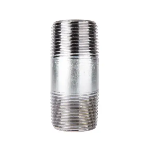 Nipple 1-1/2" MIP each X 1-1/2" D MIP in. Galvanized Steel 3" L Galvanized