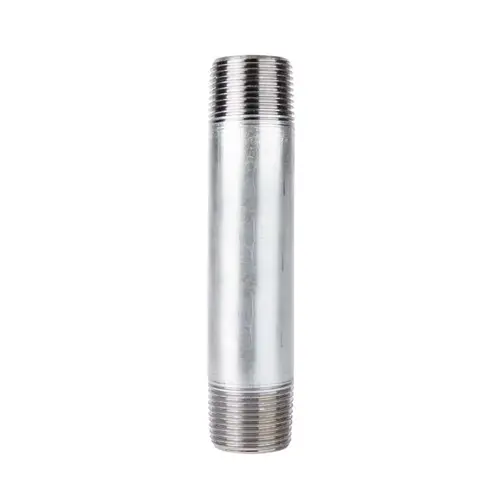 Nipple 1" MIP each T X 1" D MIP in. Galvanized Steel 6" L Galvanized - pack of 5