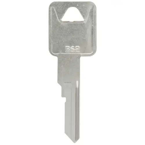 Key Blank Automotive B62 Single For GM Silver - pack of 10